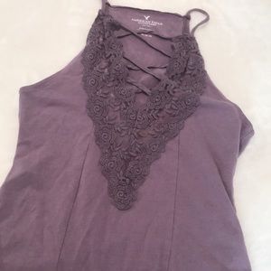 AE Purple Lace Bodysuit (never worn)